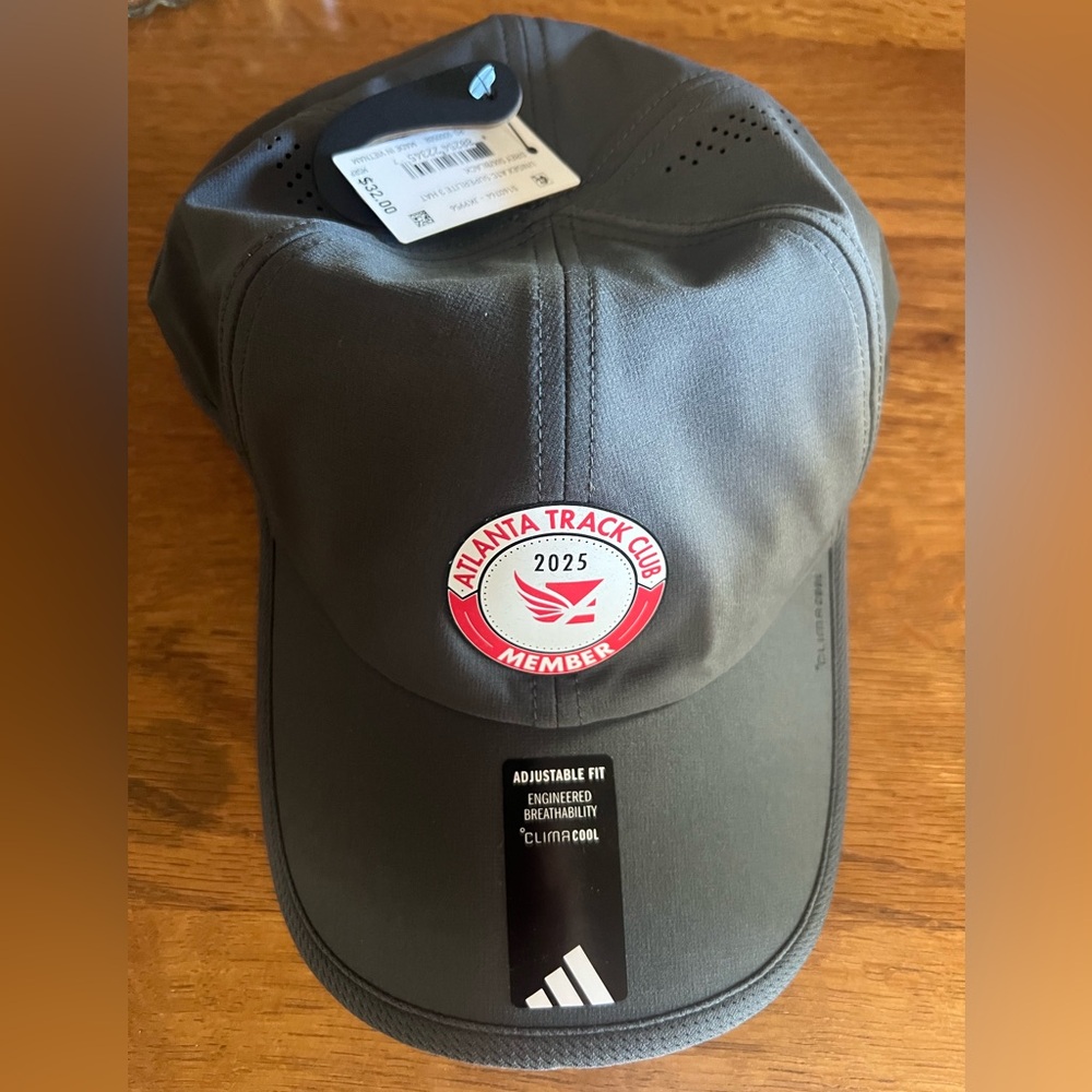 Gray Atlanta Track Club Cap